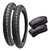 Juego Para Moto De Cubiertas 2.50x17 - 2.75x17 + Camaras