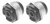Kit X2 Cazoletas Traseras Fiat Uno Fiorino Duna 90/ Axios