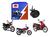 Camara Moto 275 / 300 17 Zanella Rx Motomel S2 Honda Wave
