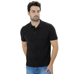 POLO PIQUET PIMA COM ELASTANO
