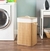 CESTO DOBLE BAMBU RECTANGULAR PLEGABLE - comprar online