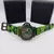1ª Linha - Marina Militare - verde camuflado e grafite - Pulseira de borracha - À PROVA D'ÁGUA 
