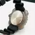 1ª Linha -Eco-driver - chubo e preto - Pulseira de borracha - À PROVA D'ÁGUA -