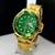 Réplica Rolex Submariner verde e dourado