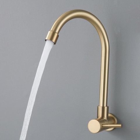 Grifo de de agua de acero inoxidable bronce champán grifo, negro, plata - comprar en línea