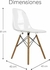 2 Sillas Eames Minimalistas Modernas Transparentes Uso Elegante para Comedor Jardin Interior y Exterior en internet