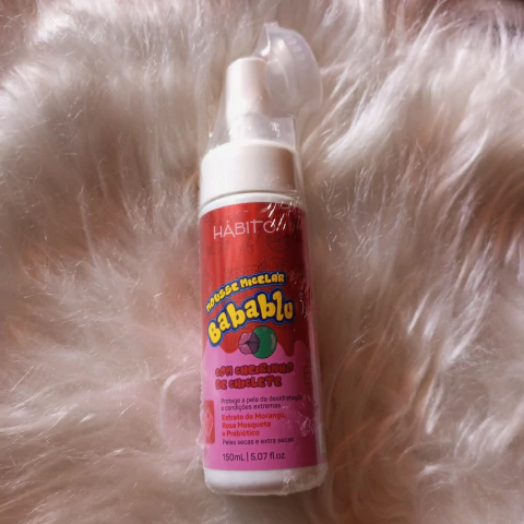 MOUSSE MICELAR HÁBITO MORANGO 150ML