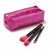 KIT NECESSAIRE C/ 3 PINCEIS ROSA