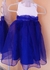 VESTIDO BRANCO/AZUL TAM 4 - comprar online