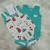KIT 2 BORY LISO ESTAMPADO LENE BABY PREMATURO 3795
