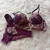 CONJUNTO LINGERIE ROSE LILAS TAM P