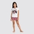 PIJAMA MANGA CURTA SHORT BRANCO 16062 TAM 4