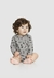 BODY CINZA ESTAMPADO 35931 TAM GB (9-12 meses)