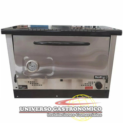 Horno Saho 6 moldes acero - Morelli