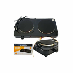 Anafe eléctrico 2 hornallas 1500 watts y 1000 watts - Vonne - comprar online