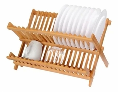 Escurre platos plegable de bamboo - Vonne