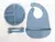 CONJUNTO SILICONE 4 PCS AZUL - comprar online