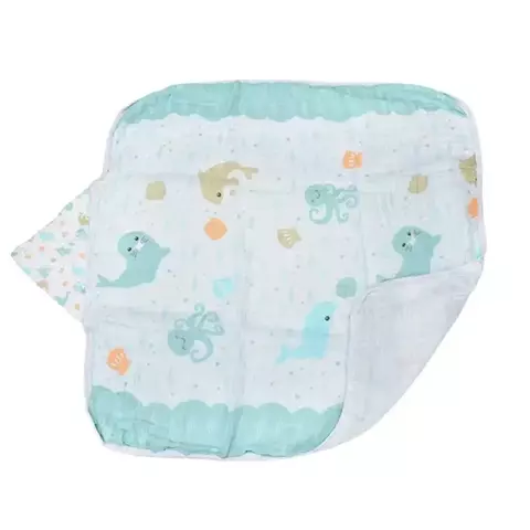 TOALHA SOFT VER BALEIA B.NICE EST. 85 CM X 85 CM - comprar online