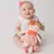 BONECA DE PELUCIA 30CM FEM PIMPOLHO LARANJA - Olly Baby E Kids