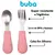 KIT TALHERES SILICONE E ACO INOXIDAVEL COELHINHO na internet