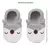 PANTUFA RAPOSA CINZA - 12 A 18 MESES - loja online
