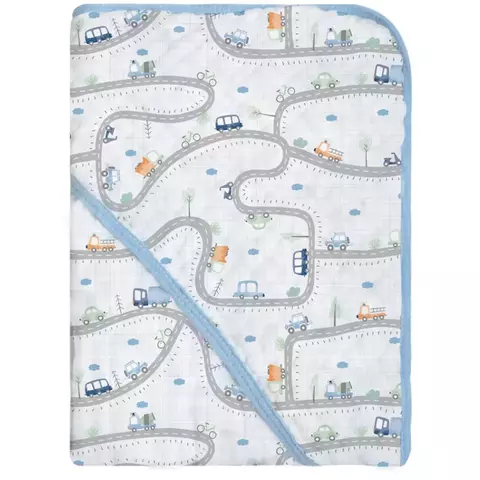 TOALHA DE BANHO SOFT PAPI C/ CAPUZ DE CANTO 80CM X 80CM 01 U - comprar online