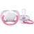 SCF081/16 CHUPETA ULTRA AIR UNITARIA BRANCA E RS MENINA 0-6M