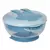 KIT REFEICAO COM COMPARTIMENTO E TALHERES AZUL