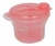 POTE PARA LEITE EM PO COM DIVISORIA ROSA