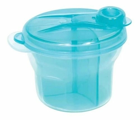 POTE PARA LEITE EM PO COM DIVISORIA AZUL