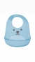 BABADOR DE SILICONE COM PEGA MIGALHAS GUMY AZUL