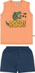 CONJUNTO BEBE MARLAN BABY LARANJA LUZ