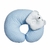 ALMOFADA DE AMAMENTACAO C/TRAVESSEIRO PAPI FRIENDS AZUL - Olly Baby E Kids