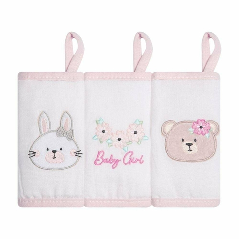 BABETE GIFTS PAPI FRIENDS C/ PRENDEDOR DE CHUPETA COELHA/ URSA