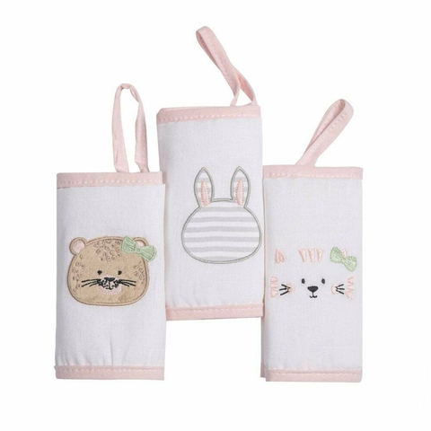 BABETE GIFTS PAPI FRIENDS C/ PRENDEDOR DE CHUPETA ONCINHA/ GATINHA