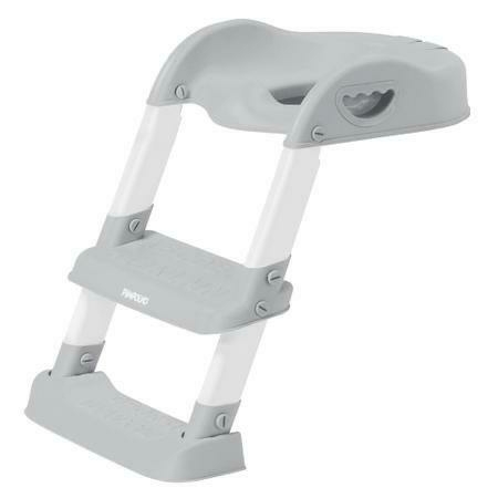 REDUTOR DE ASSENTO SANITARIO C/ESCADA UNISSEX PIMPOLHO CINZA