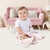 NANINHA DE MICROFIBRA PAPI FRIENDS 36CM X 36 CM CONTEM 01 UN - Olly Baby E Kids