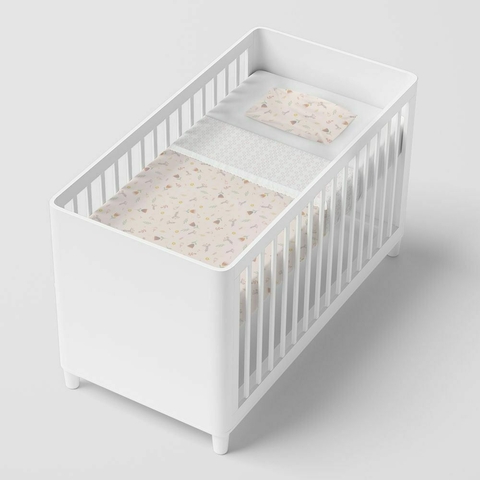 JOGO DE BERCO PAPI COMPOSE TAM AMERICANO CONTEM 03 PECAS TUL