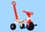 minTRICICLO TCHUCO SUPER PATROL COM HASTE