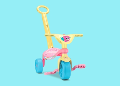 TRICICLO TCHUCO JUDY COM HASTE