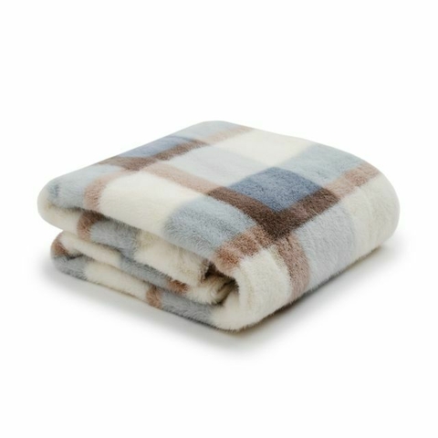 COBERTOR PREMIUM AZUL XADREZ