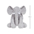 ALMOFADA ELEFANTE GIGANTE CINZA na internet