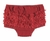 CALCINHA RENDADA PIQUE Cor: VERMELHO Tam: P