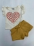CONJUNTO BEBE MARLAN BABY MB OFF WHITE