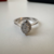 Anel Diamantes Antuérpia Chuveiro em Platina e Diamantes - Wishlist Brechó