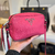 Bolsa Prada Camera Bag Crossbody Pink na internet
