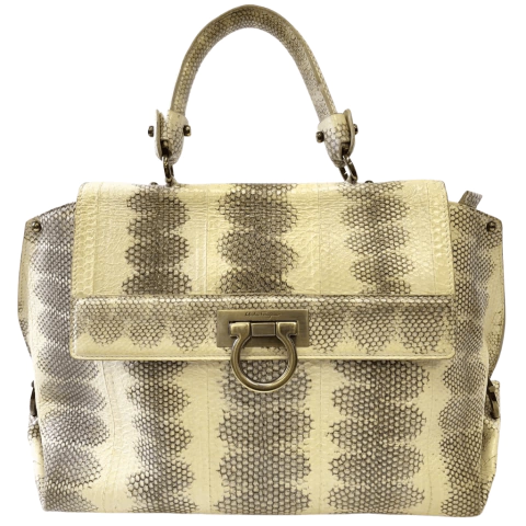 Bolsa Salvatore Ferragamo Sofia Python