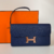 Bolsa Hermès Constance To Go Wallet Epsom Blue - loja online