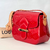 Bolsa Louis Vuitton Bellflower Verniz Vermelha na internet