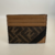 Porta-cartões Fendi com estampa de Logo - Wishlist Brechó